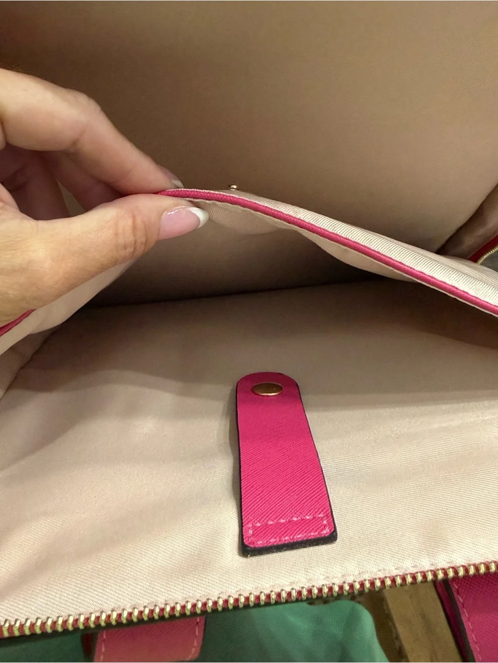 CALPAK Kaya Laptop Backpack in the vibrant Dragonfruit hot pink